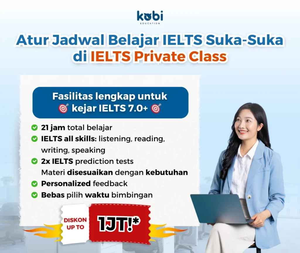 kobi education-beasiswa luar negeri tanpa ipk-gambar poster untuk kelas private di artikel beasiswa tanpa ipk