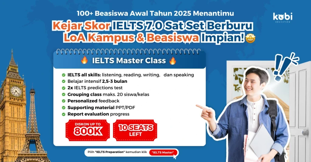 kobi education-beasiswa s2 china-gambar banner ielts master pertama