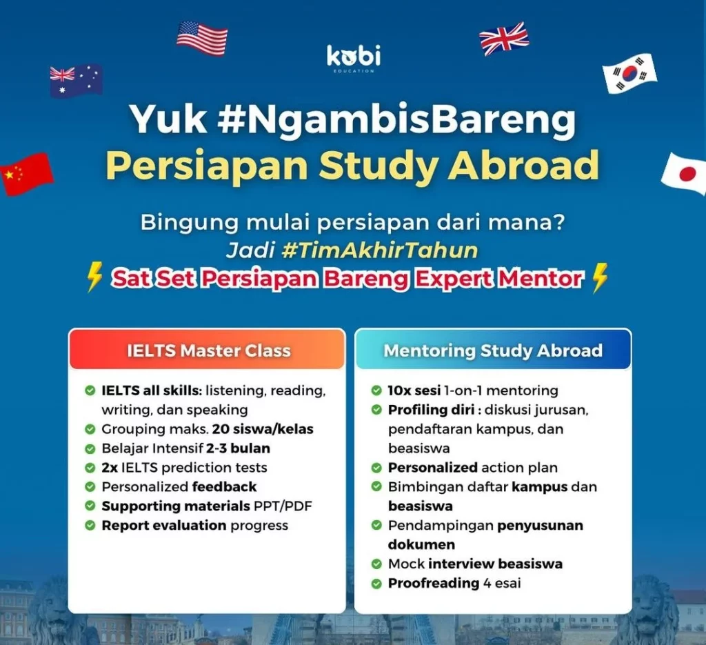 kobi education-beasiswa s2 korsel-gambar poster akhir tahun untuk artikel korsel