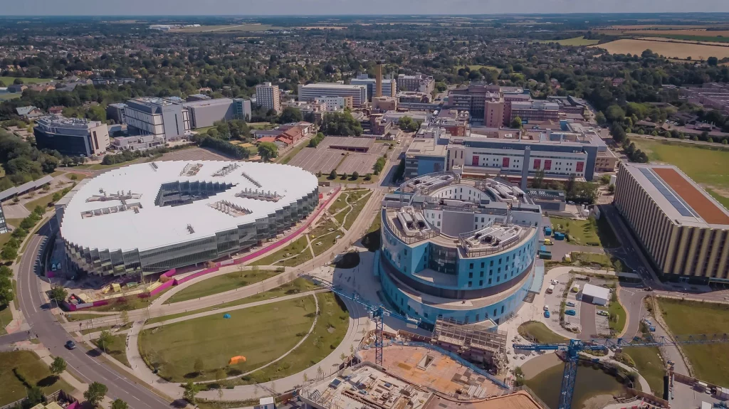 kobi education-universitas cambridge-gambar cambridge biomedical campus