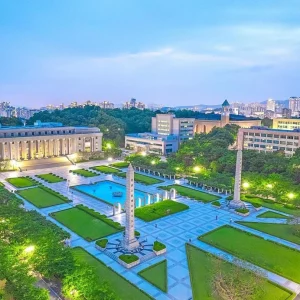 kobi education-universitas kyung hee-gambar kyung hee university dari kejauhan