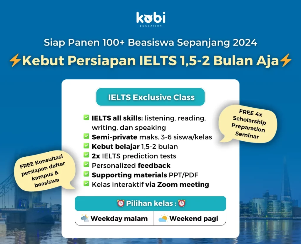 kobi education-beasiswa vlir uos-gambar fasilitas exclusive class kobi