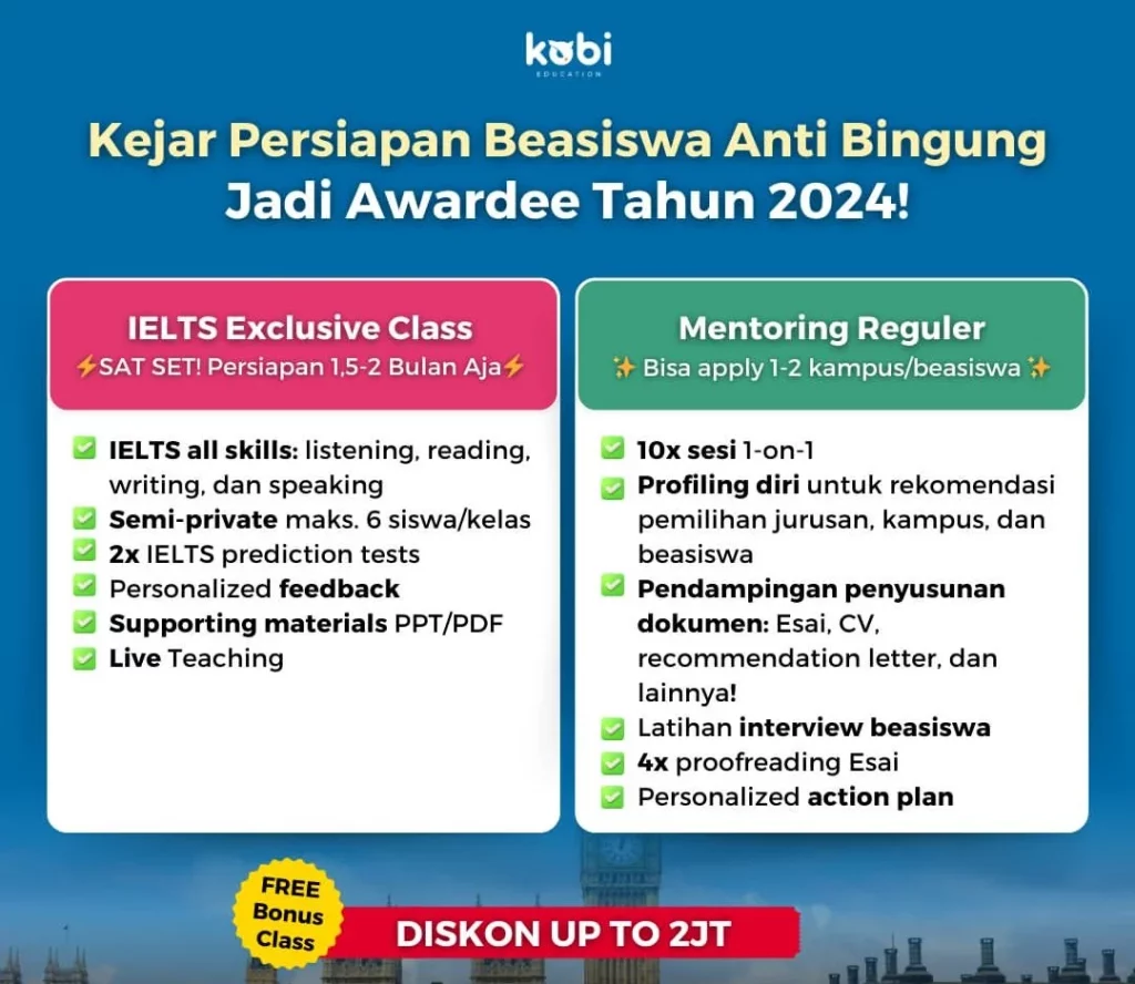 kobi education-beasiswa erasmus mundus-gambar poster beasiswa akhir tahun kobi