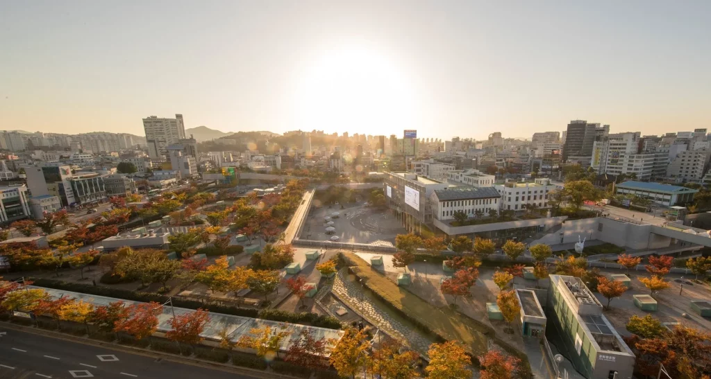 kobi education-kota terbaik di korea selatan-gambar kota gwangju terbaru