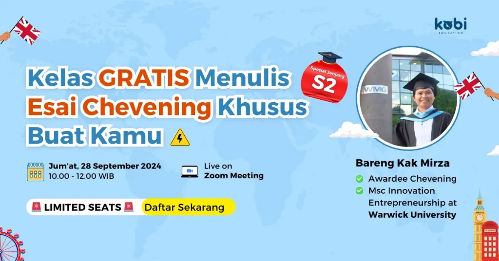 kobi education-esai chevening-gambar banner webinar untuk artikel chevening