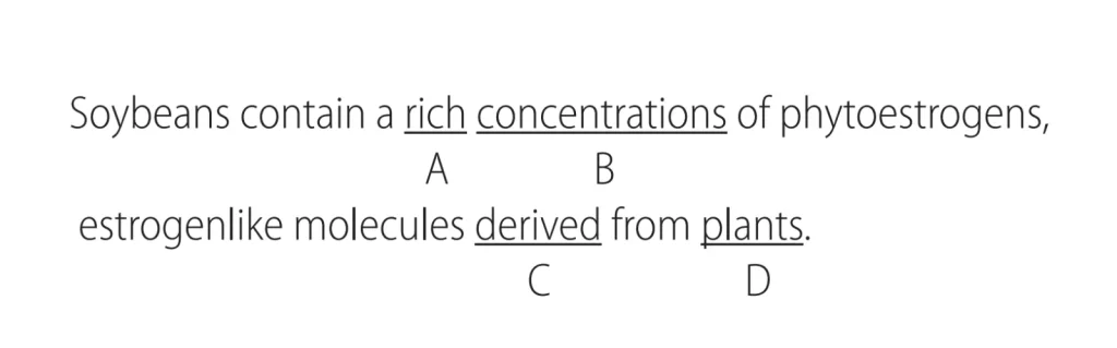 kobi education-contoh tes toefl-gambar contoh soal written expression pertama