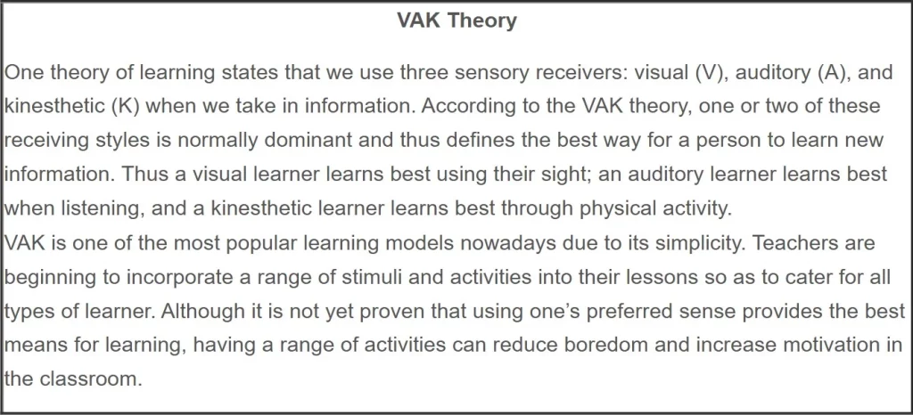 kobi education-contoh tes toefl-gambar soal vak theory