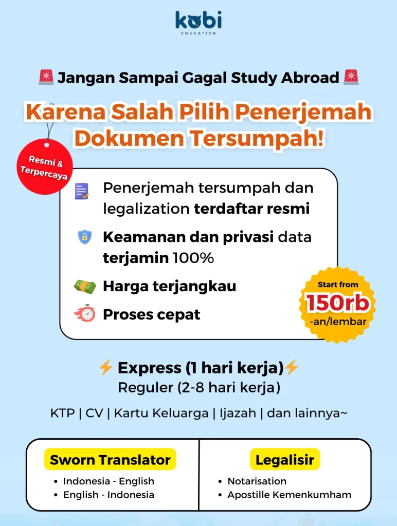 kobi education-terjemah tersumpah