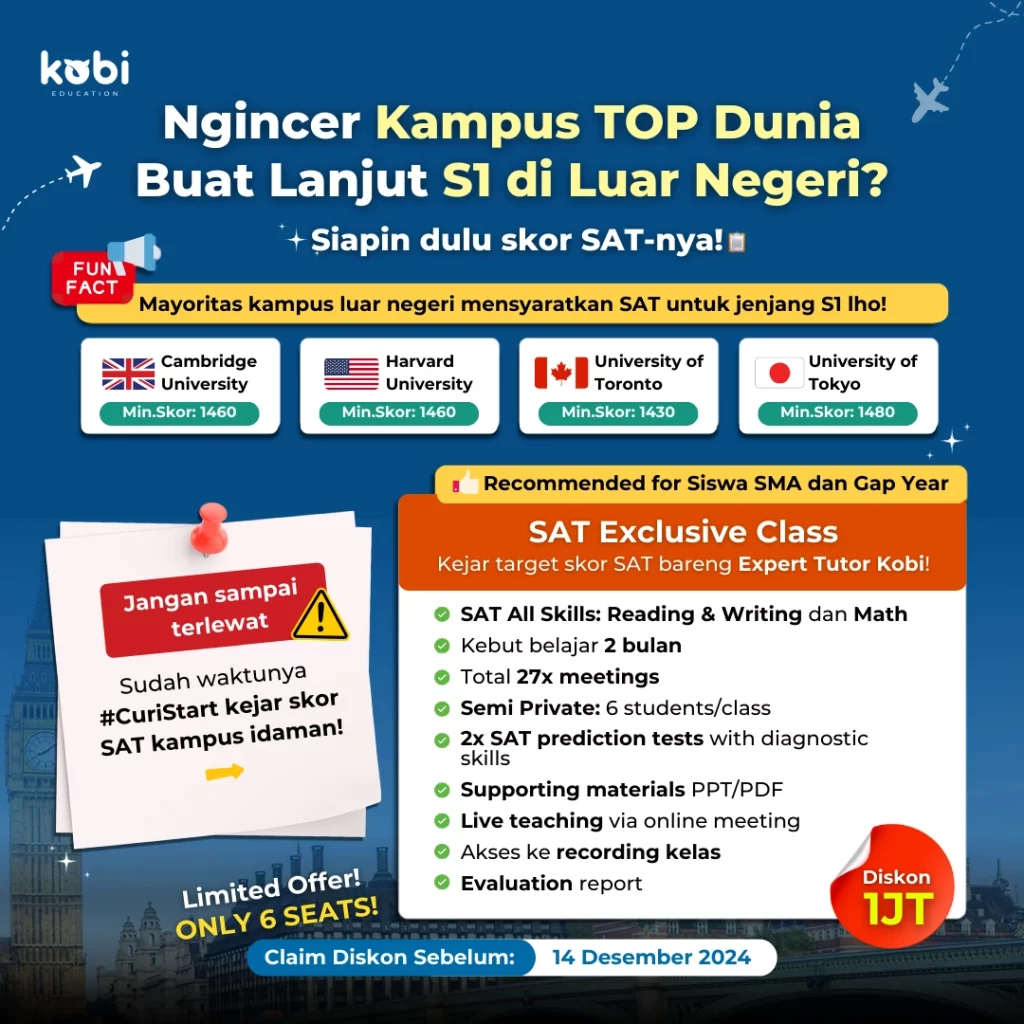 kobi education-tanggal tes sat-gambar poster sat untuk artikel tanggal buat tes sat