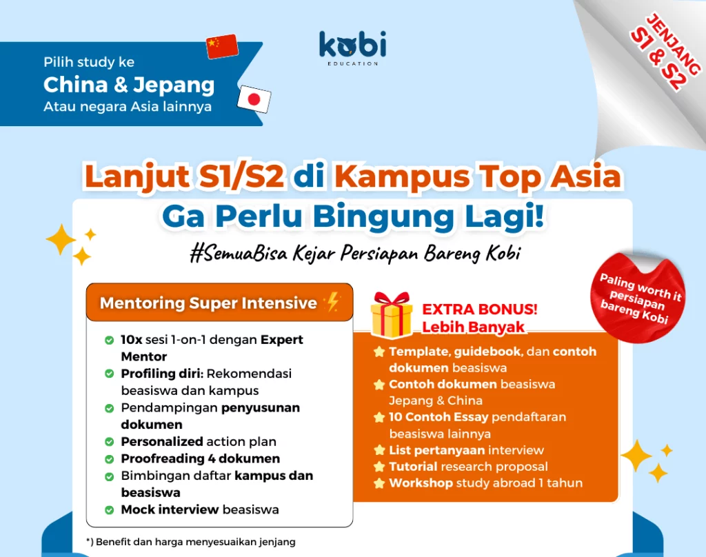 kobi education-csat korea-gambar poster mentoring asia untuk artikel tes csat