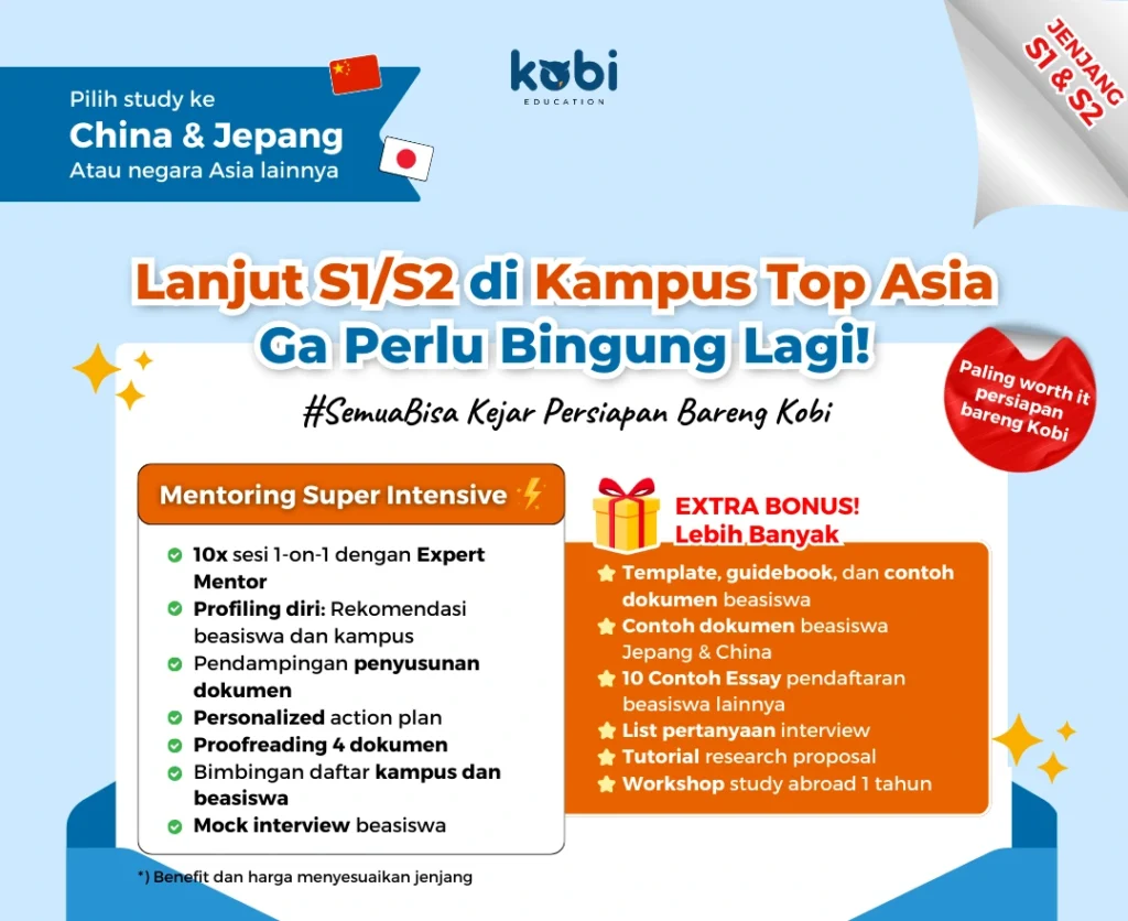 kobi education-kampus sky korea-gambar poster mentoring asia untuk artikel kampus sky di korea