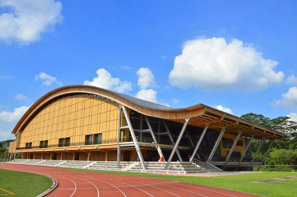 kobi education-bedah lengkap nanyang technological university-gambar ntu sports hall